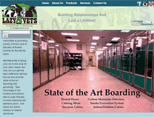 Tablet Screenshot of lazy5vets.com